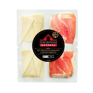 Kit Presunto serrano e Queijo Ibérico 160g