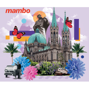 Sacola Retornável Catedral da Sé Momento Mambo 35X40X18cm