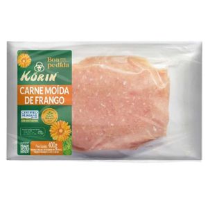 Carne Moída de Frango Congelada Korin 400g