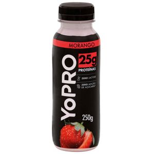 Iogurte Líquido YoPro 25g de Proteínas Morango Danone 250g