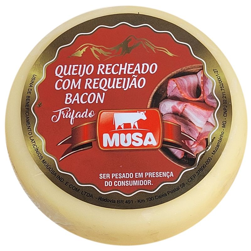 Queijo Mussarela Recheado Musa Requeijão E Bacon Kg Mambo Supermercado São Paulo Mambo 8671