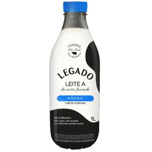Leite Integral Pasteurizado Tipo A Legado 1l