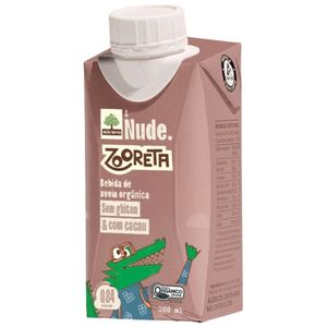 Bebibda de Aveia Zooreta Nude 200ml Cacau