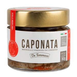 Caponata com Berinjela e Pimentão De Tommaso Vidro 120g