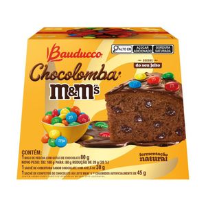 Mini Chocolomba M&M Bauducco 80g