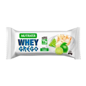 Barra de Proteína Whey Grego Torta de Limão Nutrata 40g
