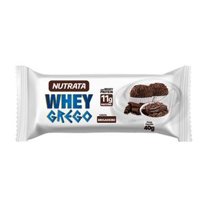 Barra de Proteína Whey Grego Bar Brigadeiro Nutrata 40g