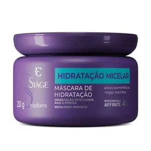 Máscara Capilar Hidratação Micelar Siàge Eudora 250g