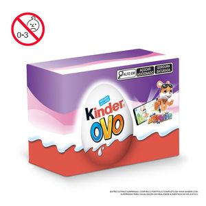 Kinder Ovo Roxo 2 unidades 40g