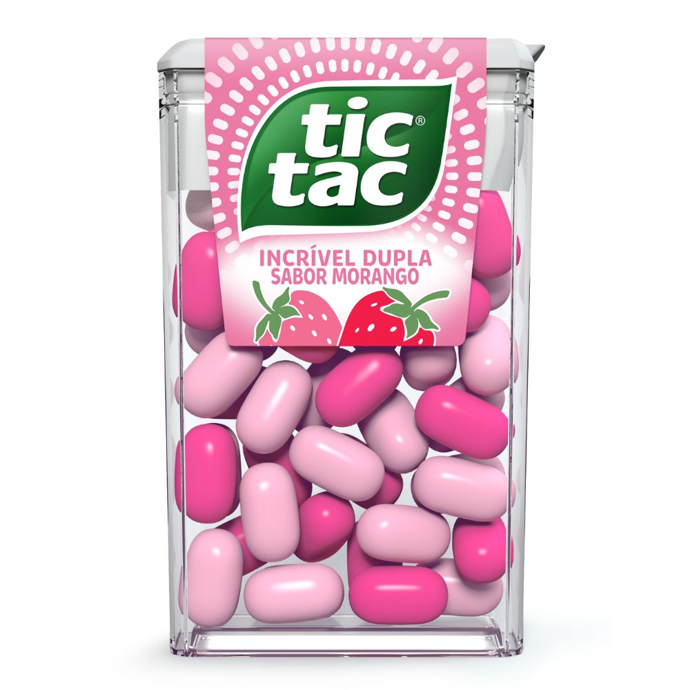 Tic Tac Pastilha Sabor Morango 14,5g| Mambo Supermercado São Paulo ...