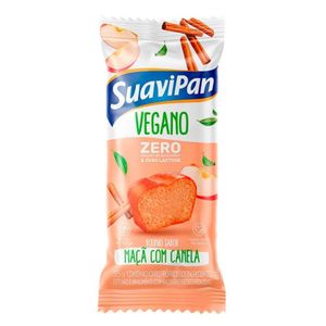 Mini Bolo Maçã Com Canela Suavipan Vegano 40g
