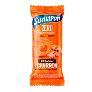 Bolo Suavipan Churros Com Doce De Leite Zero Açucar 40g