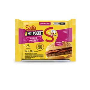Sanduiche Hot Pocket X-Bacon Sadia 145g