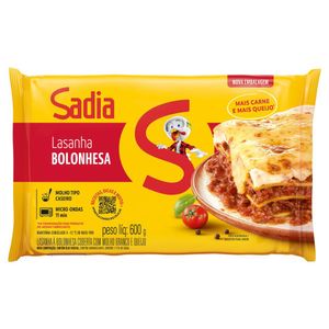 Lasanha à Bolonhesa Sadia 600g