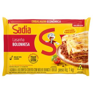 Lasanha Bolonhesa Familiar Sadia 1kg