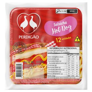 Salsicha Hot Dog Perdigão 500g