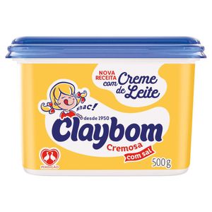 Margarina Cremosa com Sal Claybom 500g