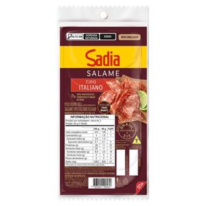 Salame Tipo Italiano Fatiado Sadia 100g