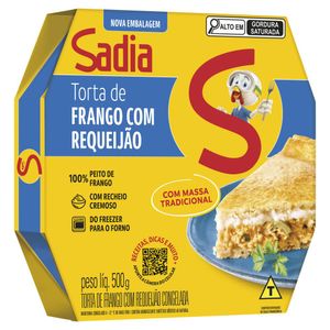 Torta de Frango com Requeijão Sadia 500g