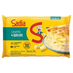 Lasanha Quatro Queijos Sadia 350g