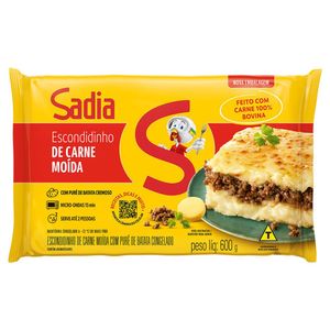 Escondidinho de Carne Moída e Purê Batata Sadia 600g