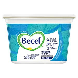 Margarina Vegetal sem Sal Ômega 6 Becel 500g