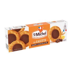 Biscoito Francês De Chocolate Dark St Michel 121g
