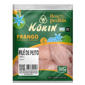 Filé Peito Frango Congelado Korin 700g