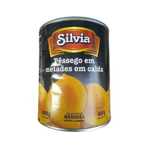 Pessego em Calda Silvia 485g