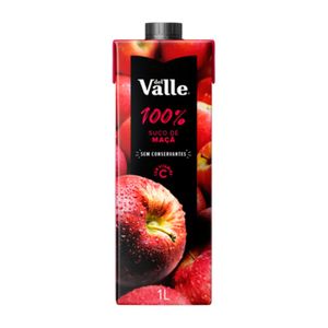 Suco 100% Maçã Del Valle Litro
