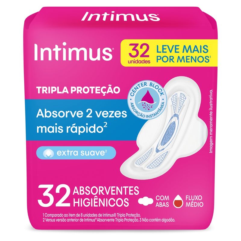 188394-Absorvente-Intimus-Gel-Tripla-Protecao-Cobertura-Suave-com-Abas-32-unidades-1