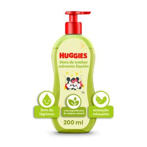 Sabonete Liquido Hora de Sonha Chá Camomila Huggies 200ml