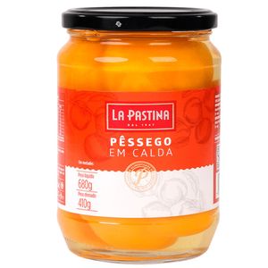 Pessego em Calda La Pastina 410g