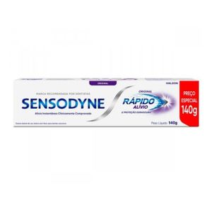 Creme Dental Rápido Alívio Sensodyne 140g