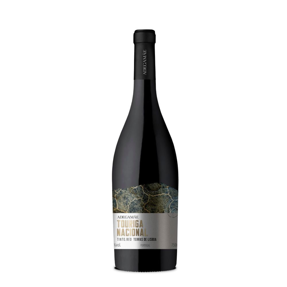 Vinho Português Tinto Touriga Nacional Adegamãe 750ml Mambo Supermercado São Paulo Mambo 