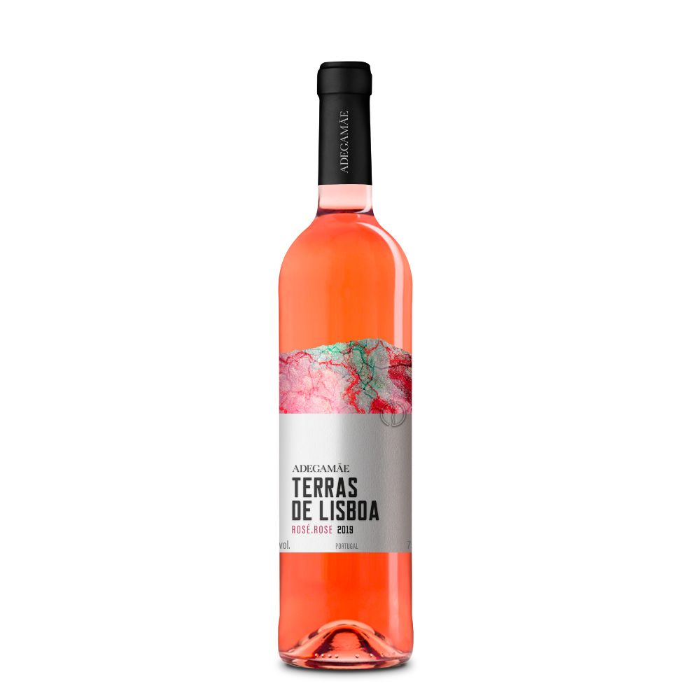 Vinho Português Rosé Terras De Lisboa Adegamãe 750ml Mambo Supermercado São Paulo Mambo 