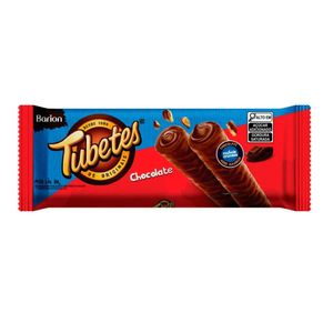 Wafer Coberto e Recheado Com Chocolate Tubets 80g