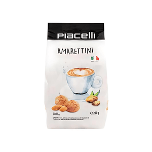Biscoito Italiano Amarettini Piacelli 200g