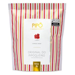 Pipoca Doce Gourmet Pipoqueiro Pipo 80g