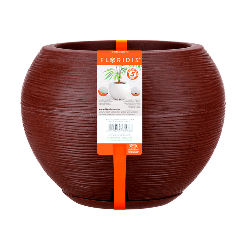 279525-Vaso-Florenca-Sisal-Marrom-Stone-Floridis-27x24cm