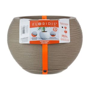 Vaso Florença Sisal Bege Stone Floridis 27x24cm
