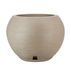 Vaso Florença Sisal Bege Stone Floridis 17x19cm