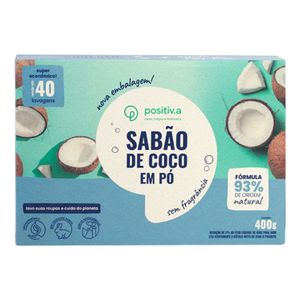 Lava Roupa Pó Coco Positiv.a 400g