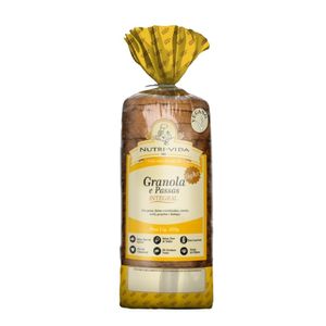 Pão Integral Granola e Passas Nutrivida 400g