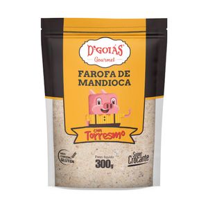 Farofa De Mandioca com Torresmo D'Goiás 300g