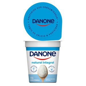 Iogurte Natural Integral Danone 160g