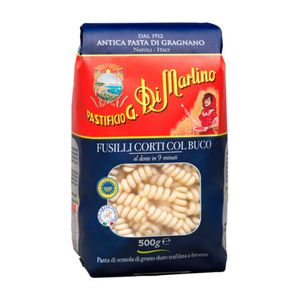 Macarrão Italiano Fusilli Corti Col Buco Di Martino 500g