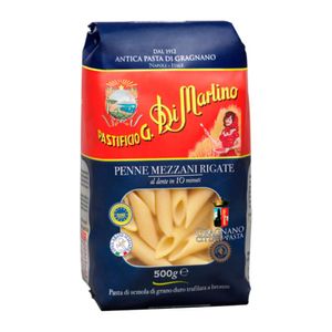 Macarrão Italiano Penne Rigate Di Martino 500g