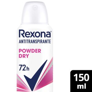 Antitranspirante Feminino Pó Seco Rexona 150 ml