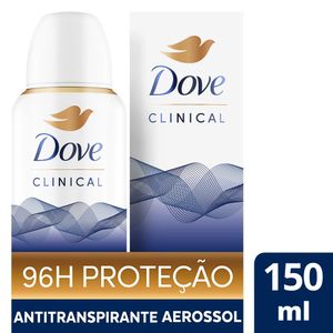 Desodorante Aerossol Original Clean Dove Clinical 150ml